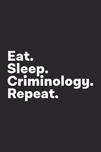 Eat Sleep Criminology Repeat