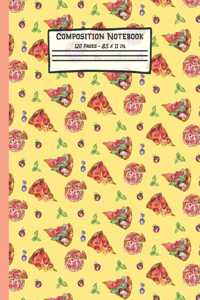 Pizza Composition Notebook