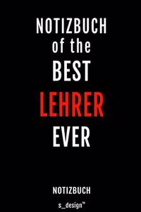Notizbuch für Lehrer