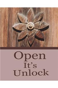 Open it's lock