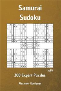 Samurai Sudoku - Expert 200 vol. 4
