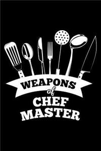 Weapons of Chef Master