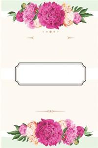 Floral Notebook Journal
