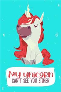 My Unicorn Can't See You Either