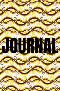 Paisley Background Lined Writing Journal Vol. 1