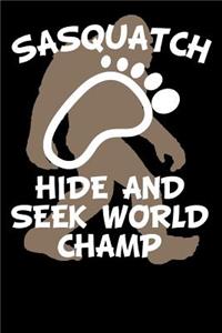 Sasquatch Hide and Seek World Champ