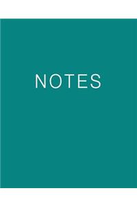 NOTES Journal (Blank/Lined)