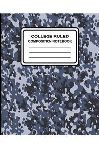 College Ruled Composition Notebook