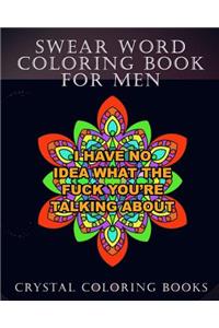 Swear Word Coloring Book For Men