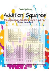 Addition Squares Puzzles