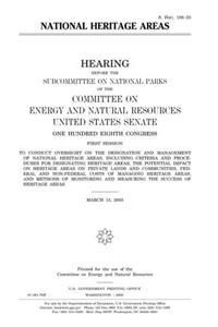 National Heritage Areas