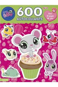 600 Autocollants Littlest Petshop N2