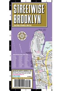 Streetwise Brooklyn Map - Laminated City Center Street Map of Brooklyn, New York