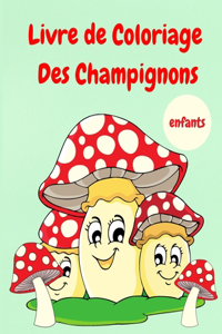 Livre de coloriage des champignons