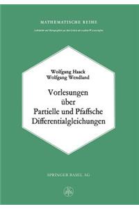 Vorlesungen Über Partielle Und Pfaffsche Differentialgleichungen