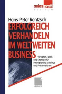 Erfolgreich Verhandeln Im Weltweiten Business