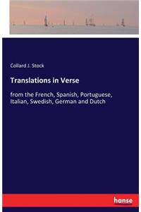 Translations in Verse