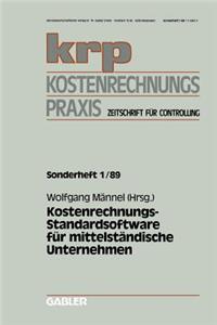 Kostenrechnungs-Standardsoftware Für Mittelständische Unternehmen