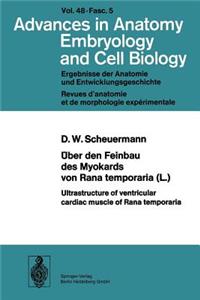 Über Den Feinbau Des Myocards Von Rana Temporaria (L.) / Ultrastructure of Ventricular Cardiac Muscle of Rana Temporaria