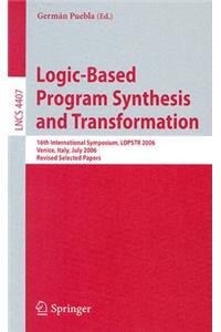 Logic-Based Program Synthesis and Transformation