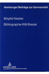 Bibliographie Willi Bredel