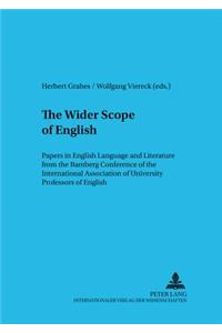 The Wider Scope of English