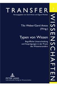 Typen Von Wissen