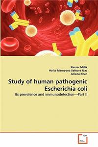 Study of human pathogenic Escherichia coli