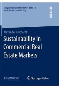 Sustainability in Commercial Real Estate Markets