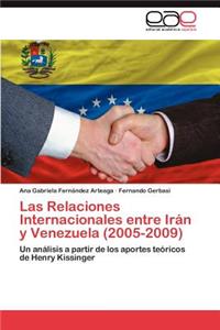 Relaciones Internacionales Entre Iran y Venezuela (2005-2009)
