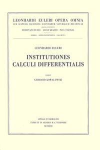 Institutiones Calculi Differentialis