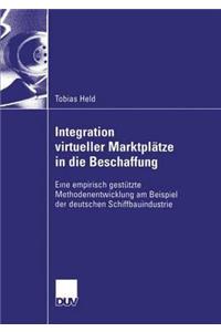 Integration Virtueller Marktplätze in Die Beschaffung