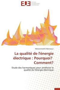 La Qualité de l'Énergie Électrique