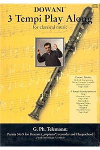 Partita No 5 for Descant (soprano) recorder