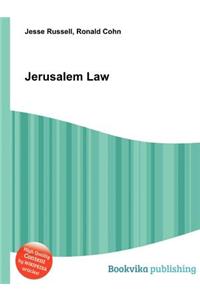 Jerusalem Law