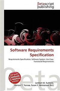 Software Requirements Specification