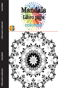 Libro para colorear de mandalas