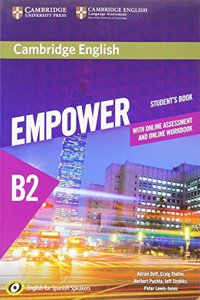 Cambridge English Empower for Spanish Speakers B2 Student's Book with Online Assessment and Practice and Online Workbook