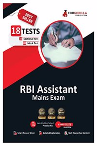 RBI Assistant Mains Exam 2024 (English Edition) - 8 Full Length Mock Tests and 10 Sectional Tests (2000 Solved Questions) with Free Access to Online Tests