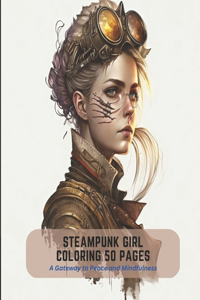Steampunk Girl Coloring 50 Pages