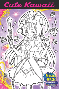 Princess Witch Coloring Book