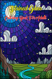 Stained Glass Coloring Book For Adults
