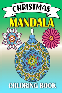 Christmas Mandala Coloring Book