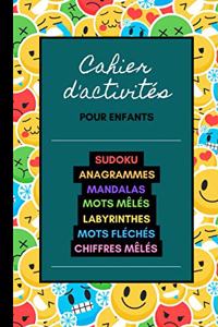 Cahier d'activités pour enfants