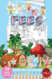 Livre De Coloriage Fée