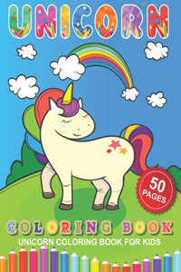 Unicorn Coloring Book for Kids