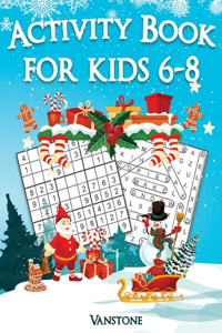 Activity Book for Kids 6-8