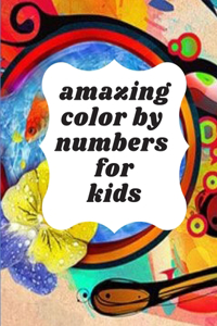amazing color by numbers for kids