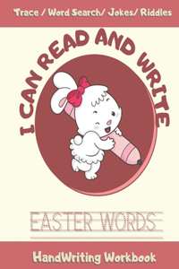 I Can Read and Write Easter Words