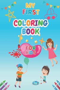 My First Coloring Book For Kids